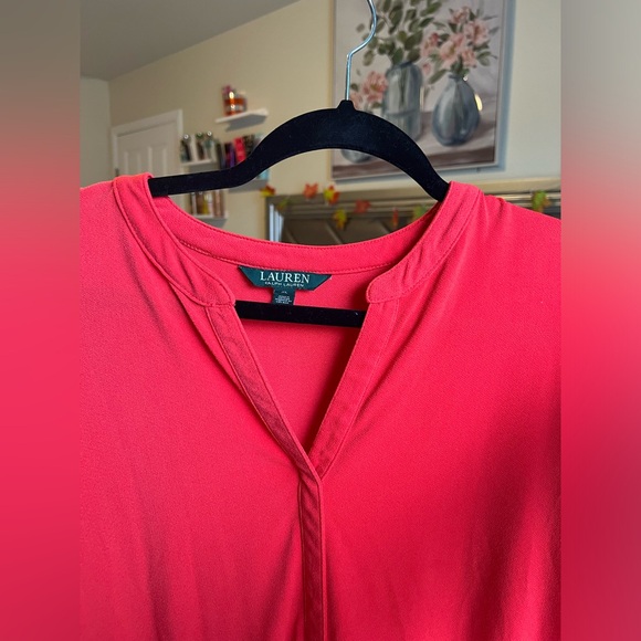 Authentic Ralph Lauren red sleeveless shirt! - Picture 3 of 8